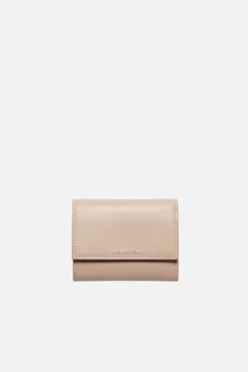 Trifold leather wallet
