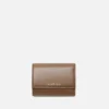 Trifold leather wallet