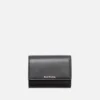 Trifold leather wallet