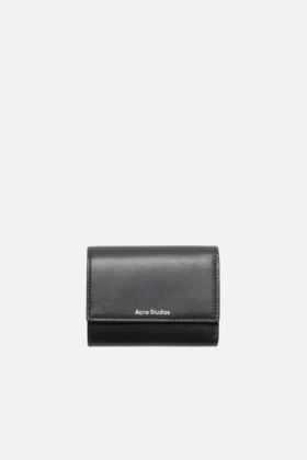Trifold leather wallet