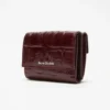 Trifold leather wallet