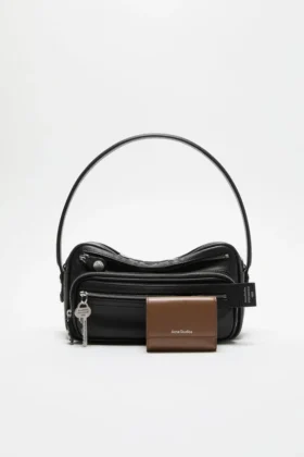 Trifold leather wallet