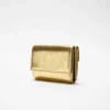 Trifold leather wallet