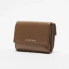 Trifold leather wallet