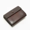 Trifold leather wallet