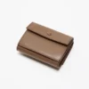 Trifold leather wallet