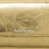 Trifold leather wallet