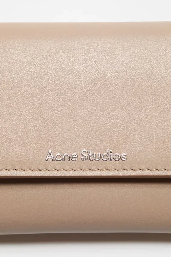 Trifold leather wallet