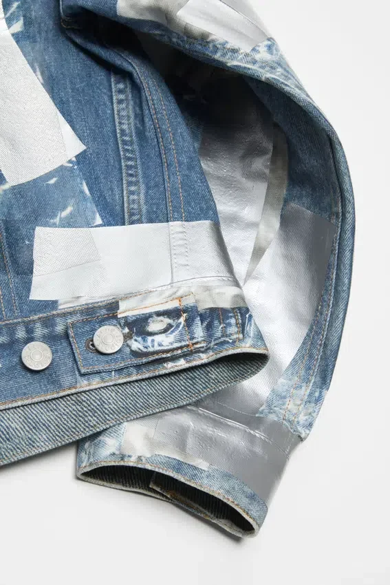 trompe-l'œil denim jacket