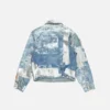 trompe-l'œil denim jacket