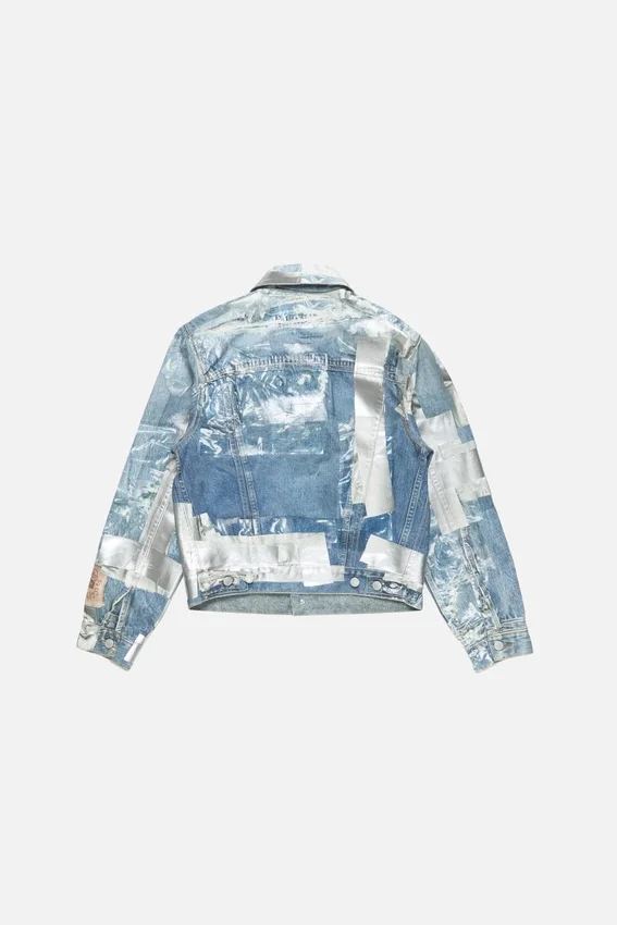 trompe-l'œil denim jacket