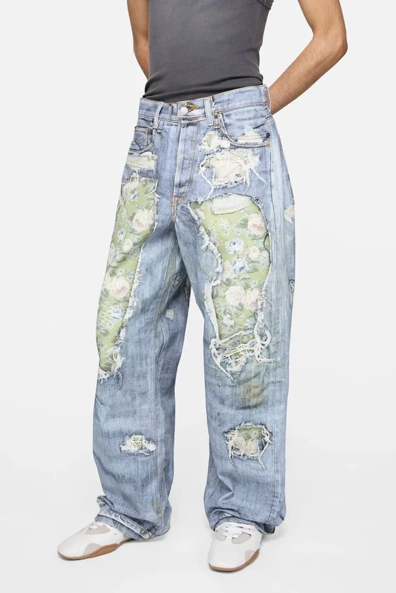 Trompe-l’œil jeans - 1981