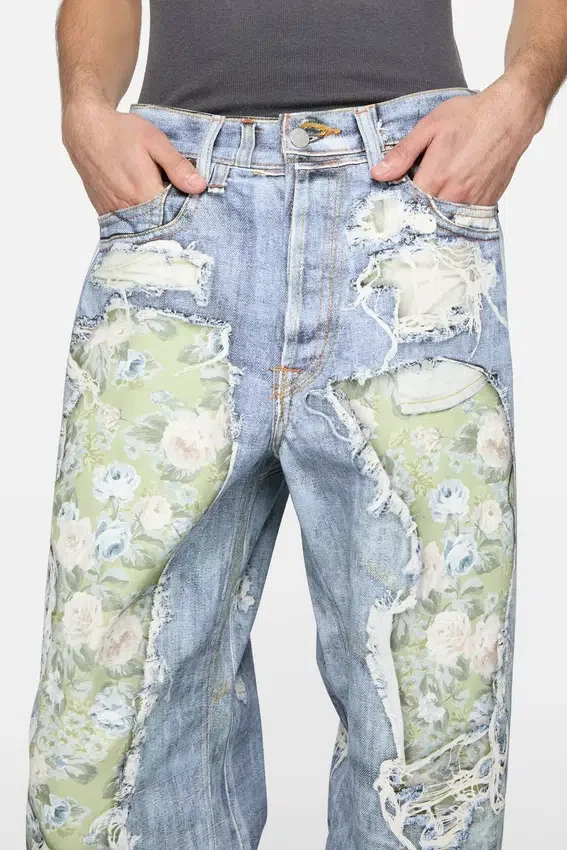 Trompe-l’œil jeans - 1981