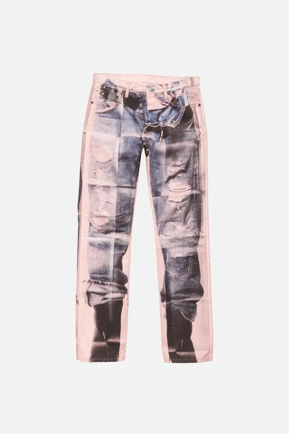 Trompe-l'œil jeans - Regular fit