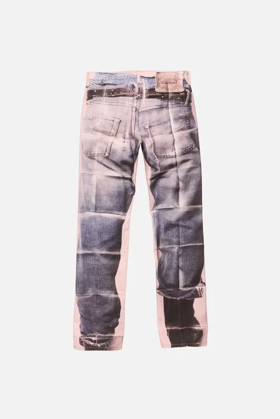 Trompe-l'œil jeans - Regular fit