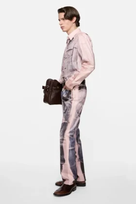 Trompe-l’œil jeans – Regular fit