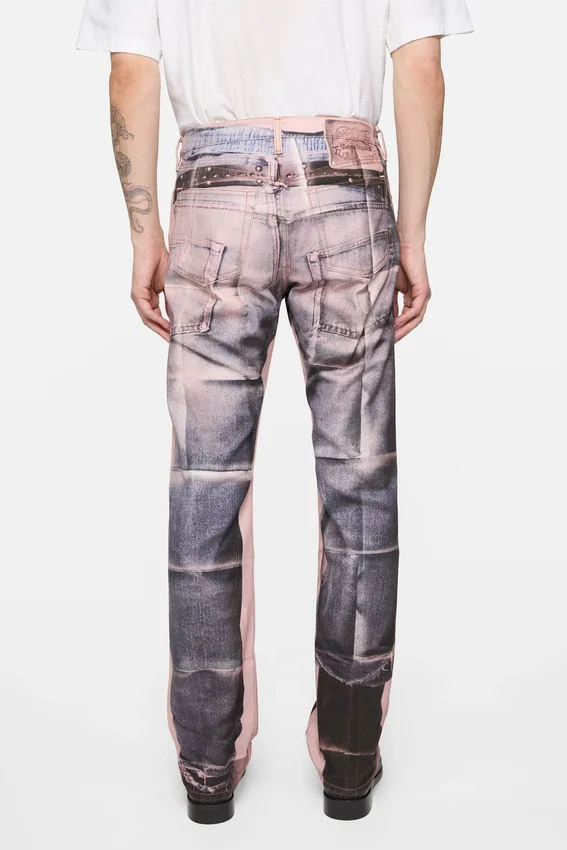 Trompe-l'œil jeans - Regular fit