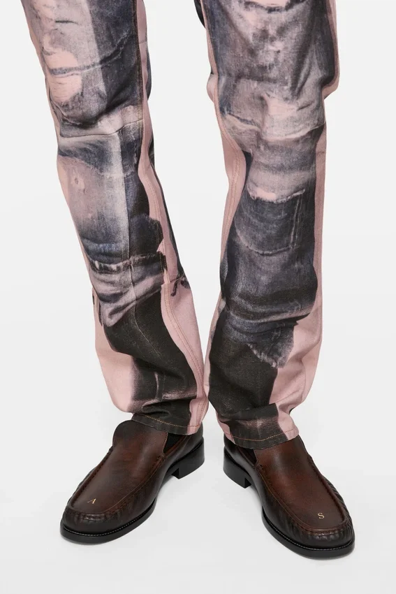Trompe-l'œil jeans - Regular fit