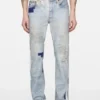 Trompe-l'œil tape jeans