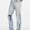 Trompe-l'œil tape jeans
