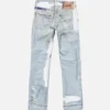 Trompe-l'œil tape jeans