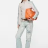Twill biker jacket