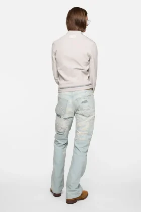 Twill biker jacket