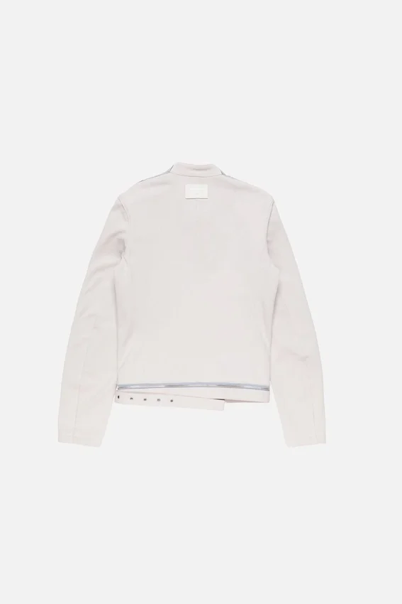 Twill biker jacket