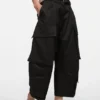 Twill cargo trousers
