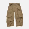 Twill cargo trousers