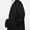 Twill jacket with hood