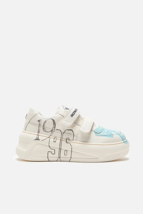 Velcro platform sneakers