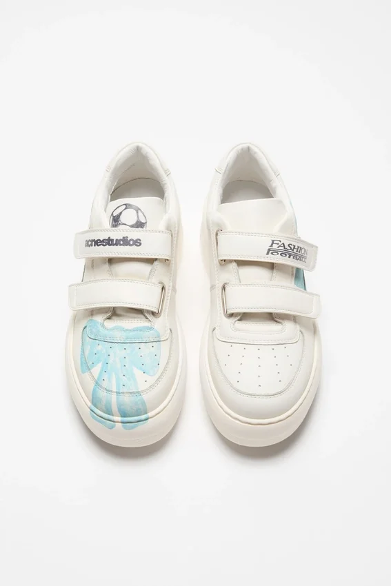 Velcro platform sneakers
