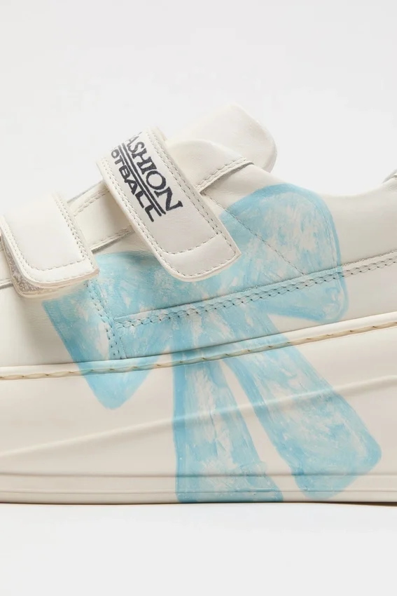 Velcro platform sneakers