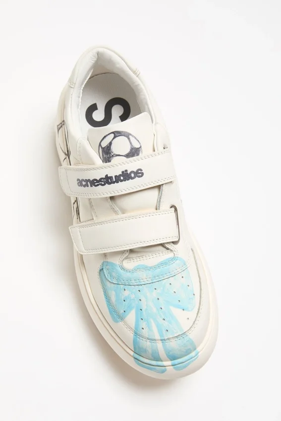 Velcro platform sneakers