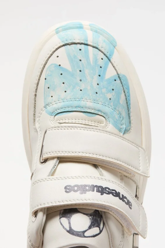 Velcro platform sneakers