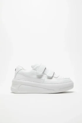 Velcro strap platform sneakers