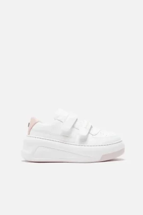 Velcro strap platform sneakers