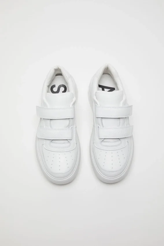 Velcro strap platform sneakers