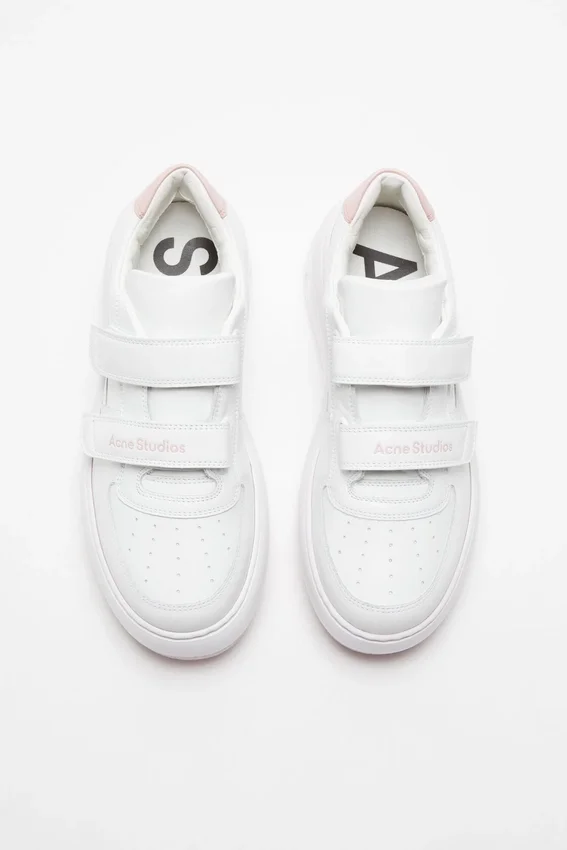 Velcro strap platform sneakers