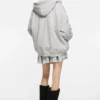 Vintage fleece logo hoodie