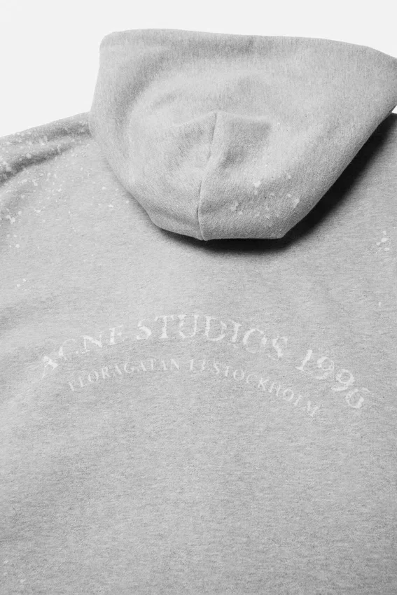 Vintage fleece logo hoodie