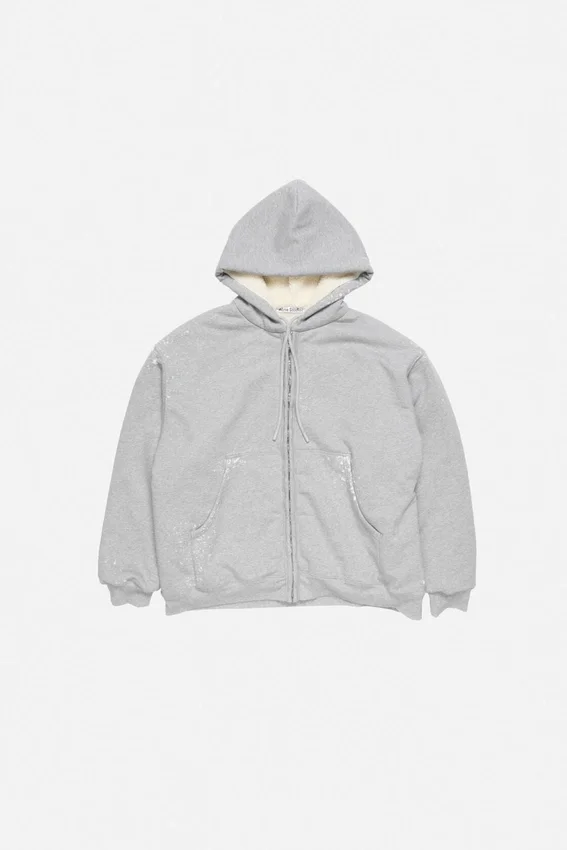 Vintage fleece logo hoodie