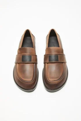 Vintage leather loafers