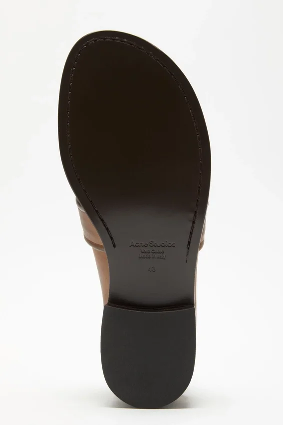 Vintage leather loafers
