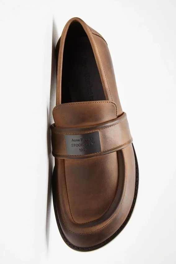 Vintage leather loafers