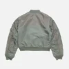 Washed bomber jacket