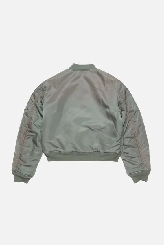 Washed bomber jacket