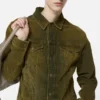 Washed corduroy jacket