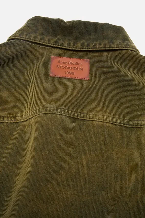 Washed corduroy jacket